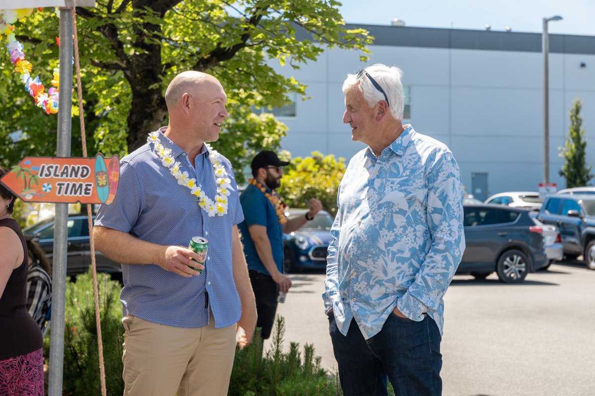 Summer is our busiest season in construction, but we always make time to take a break, connect, and recharge. 

Last week, we kicked off the season with a Hawaiian-themed BBQ 🌺🌞 It was a great afternoon filled with delicious food, games, and plenty of laughs!