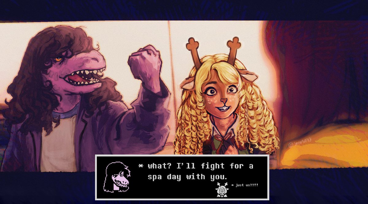 irisfluffy's tweet image. 😶‍🌫️

#deltarune #kpopdemonhunter
