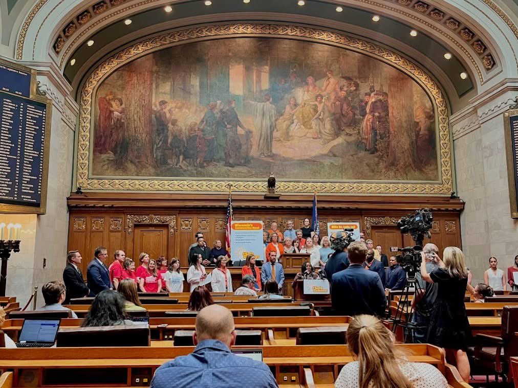 StateRepTenorio's tweet image. Proud to author the Safe Summer Bill Package. Every Wisconsinite deserves to feel safe and free from gun violence, whether at school, at work, or in their neighborhood. I’m fighting for common sense, widely supported gun safety laws that will save lives.