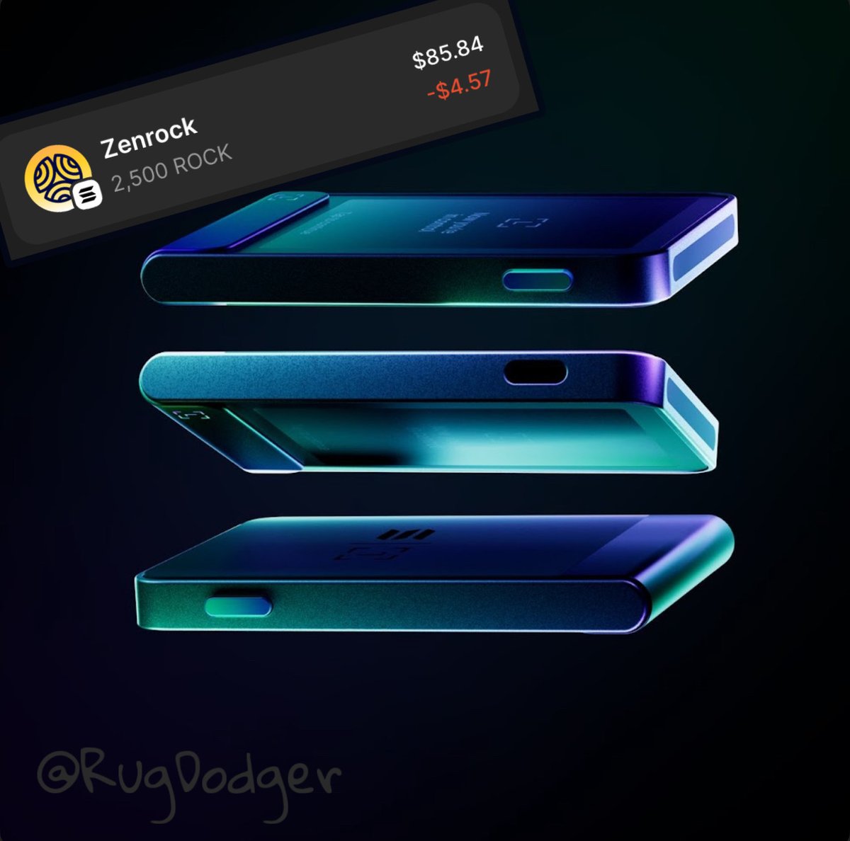 Let's go chat!! I just received an airdrop from <a href="/OfficialZenrock/">Zenrock</a> for holding the SBT (on the Ledger Flex Solana Edition.) 🪂

Thank you to Zenrock and Ledger for the incredible generosity!!