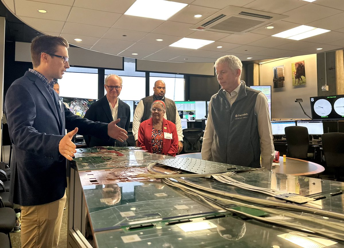 Fermilab (@fermilab) on Twitter photo <a href="/ENERGY/">U.S. Department of Energy</a> <a href="/SecretaryWright/">Secretary Chris Wright</a> From operation of particle accelerators to analyzing data captured in detectors to sweeping surveys of the cosmos to quantum simulations, <a href="/SecretaryWright/">Secretary Chris Wright</a> discusses how AI research plays an important role in every aspect of high-energy physics. <a href="/ENERGY/">U.S. Department of Energy</a> <a href="/SecretaryWright/">Secretary Chris Wright</a> From operation of particle accelerators to analyzing data captured in detectors to sweeping surveys of the cosmos to quantum simulations, <a href="/SecretaryWright/">Secretary Chris Wright</a> discusses how AI research plays an important role in every aspect of high-energy physics.