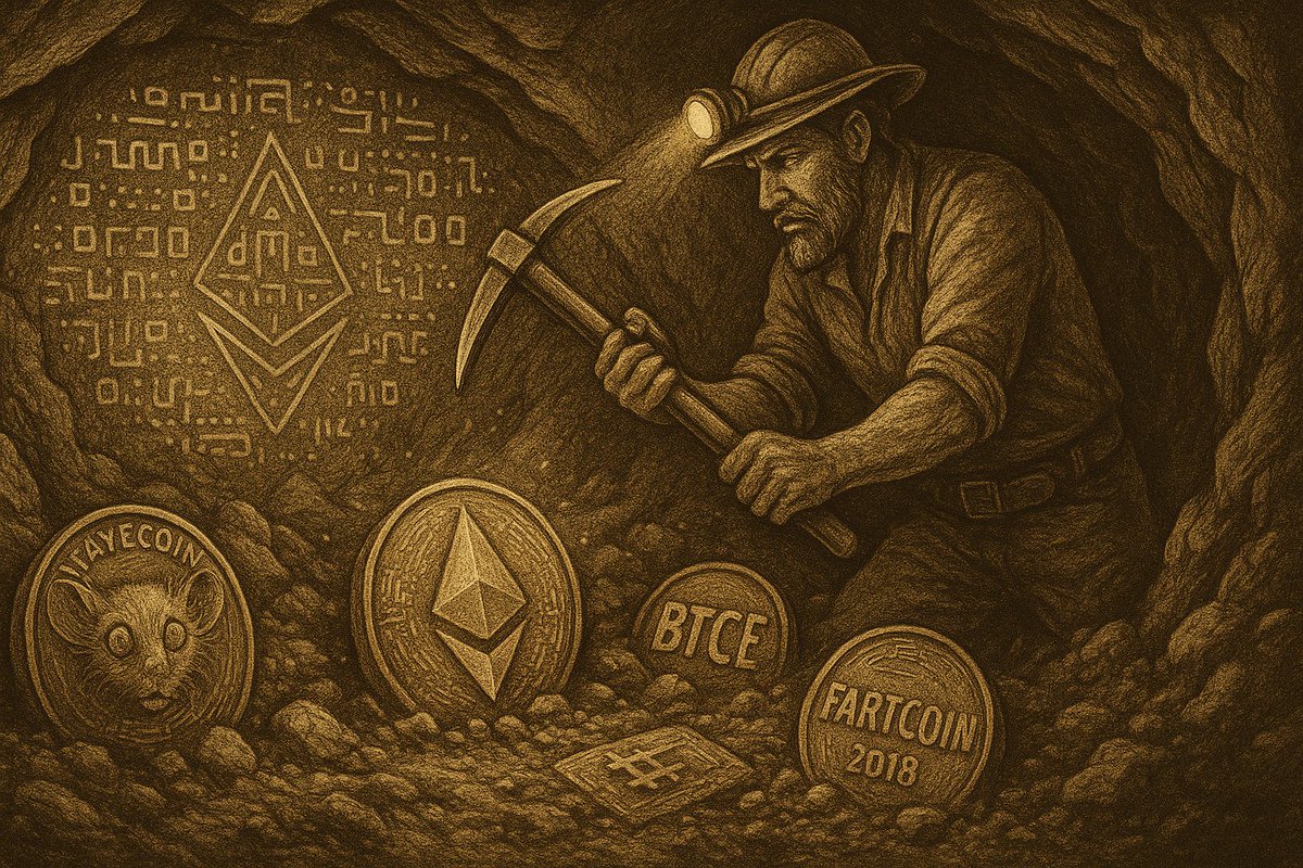 Welcome to RelicEthCoins — where Ethereum’s forgotten past is waiting to be unearthed.
From ancient tokens to digital relics, we’re digging through the cave of history.
Join us as we uncover the hidden treasures of the blockchain.⛏️💎
#AyeAyeCoin #BTCE #FartCoin #HashToken