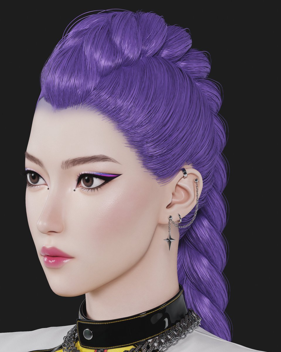 _Ama_Roo's tweet image. fuck hair cards, I'm dying and I still have so much to do
#3D #KPOPDEMONHUNTERS