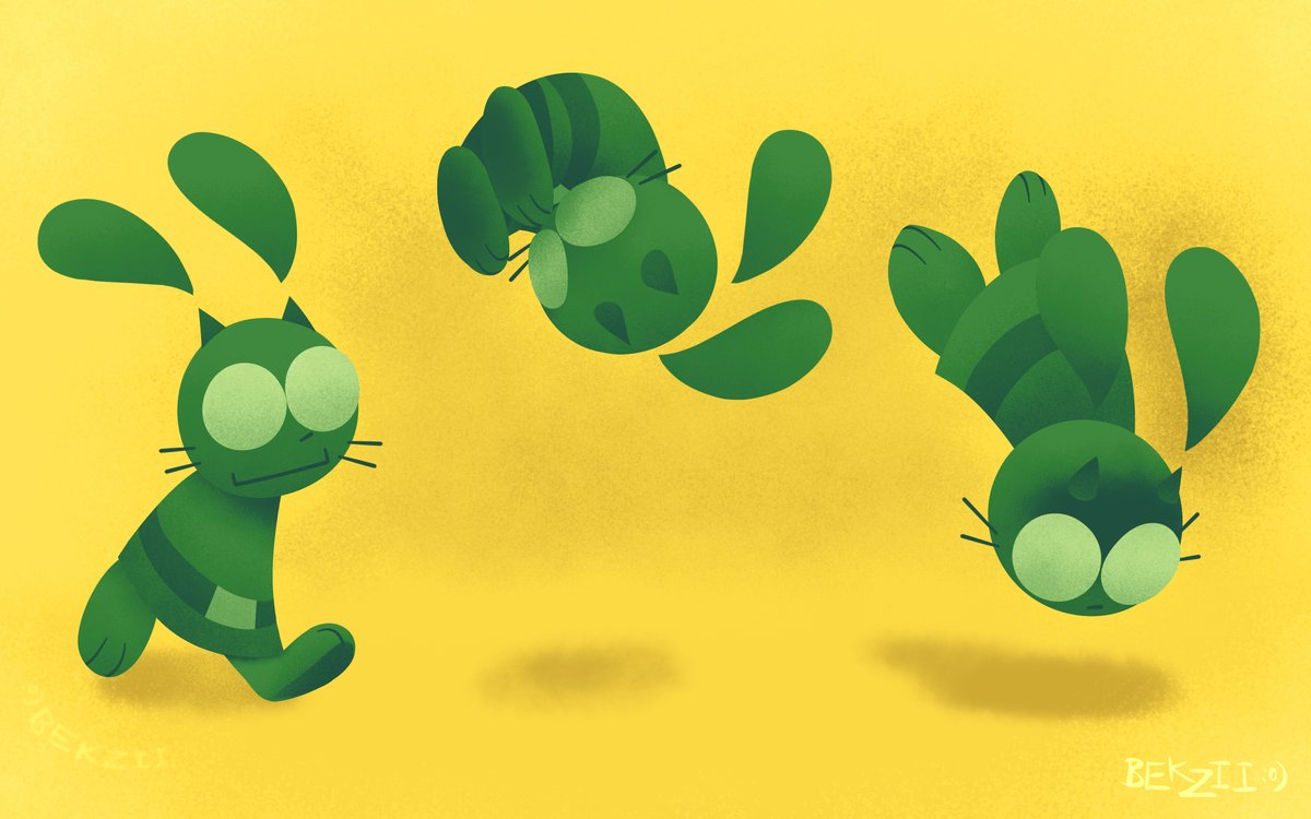 fuzzedmarz's tweet image. art fight attack for @ThMedusaPlacebo. look at him go (or look at him trip and fall)