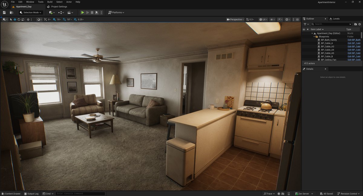rileyb3d's tweet image. Sometimes I'll buy a course, but I also just like to buy a scene to study. I come back to this one by Maxim Dorokhov often to get insights.