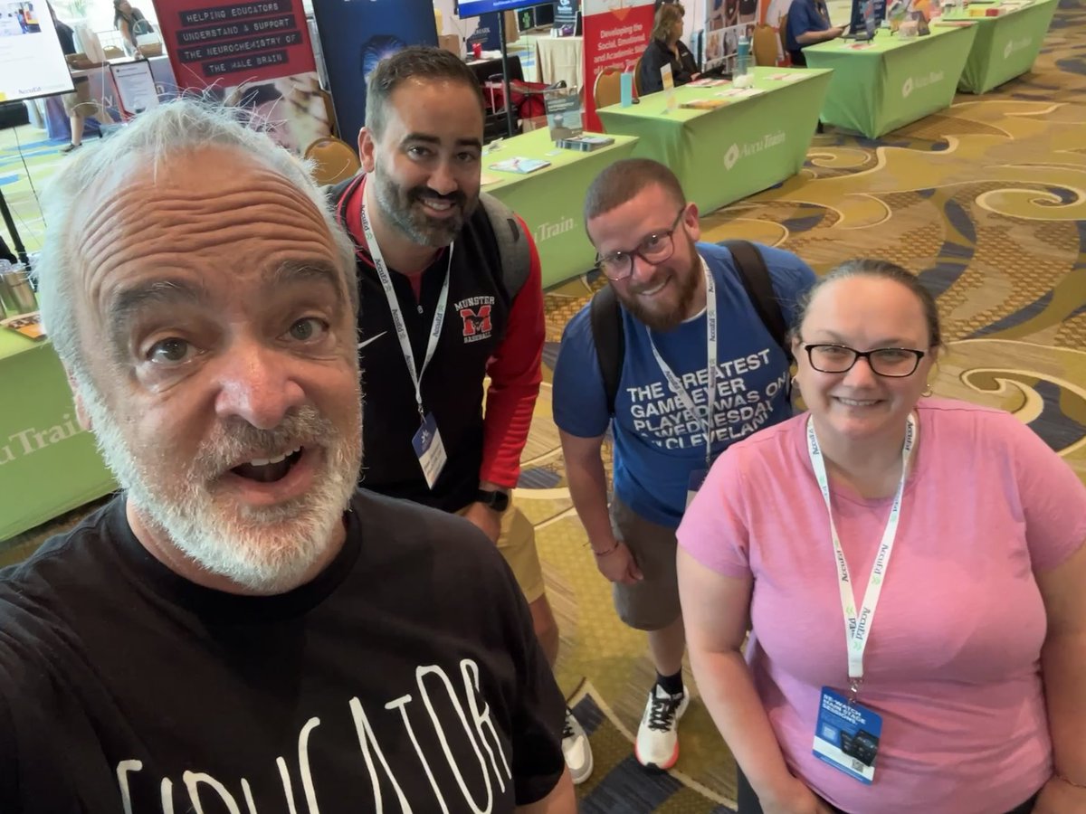 Innovative Schools Summit has been incredible! Inspiring/reinvigorating. Gave us a chance to talk about the future of WWMS in a meaningful way. Thank you <a href="/gerrybrookSP/">Gerry Brooks</a> for being gracious &amp; kind. He’s amazing! Time to go home &amp; make <a href="/WilburWright_MS/">WilburWrightMS</a> the best school in the world!