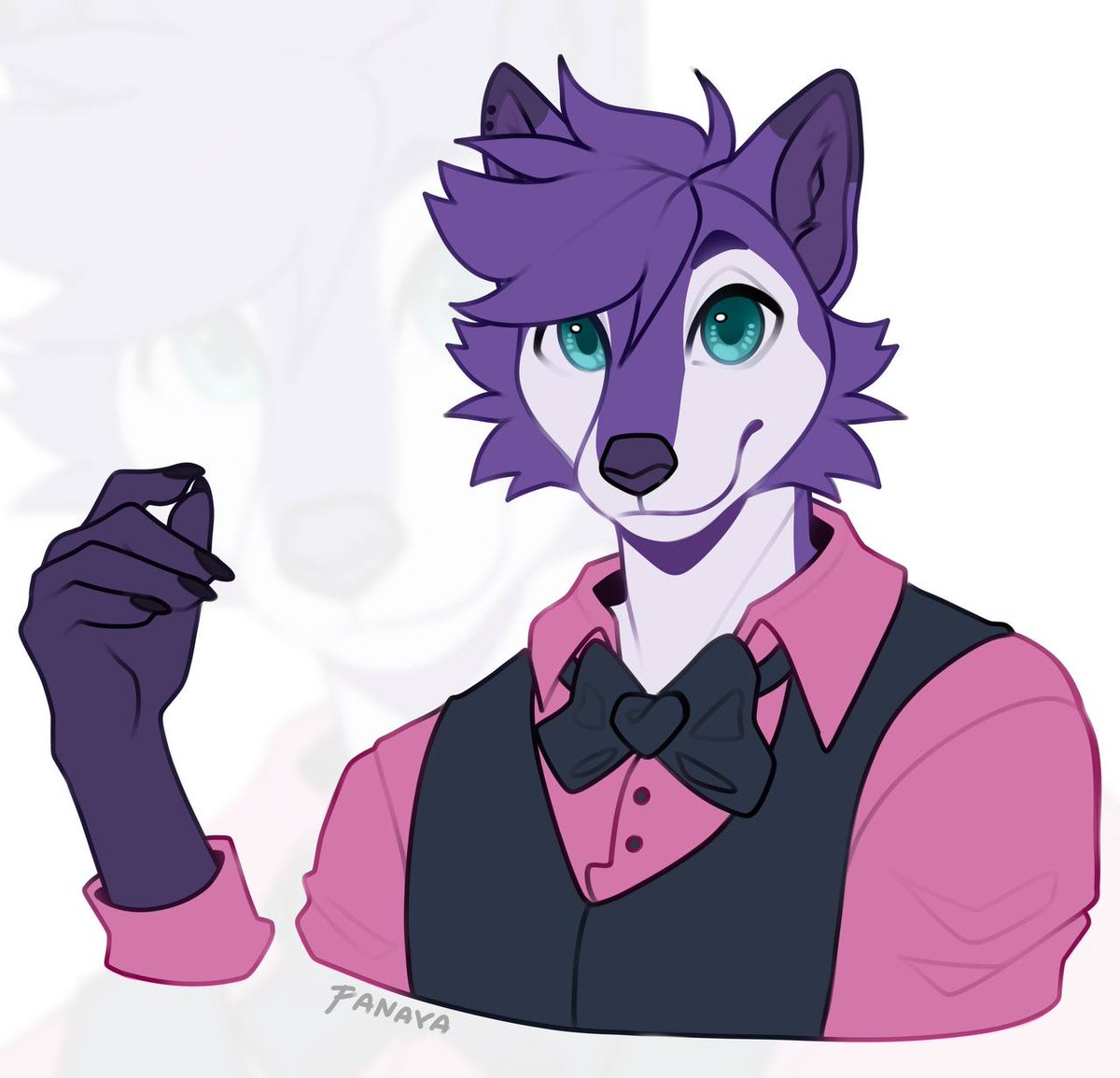 Fanayaart's tweet image. Commission done for @ThiccFloofer 

Ty for support me! 🥰