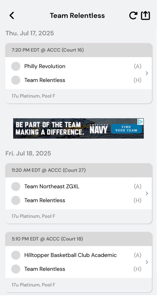 PFranchock's tweet image. Schedule for this weekend in Atlantic City with @TeamRe1entless