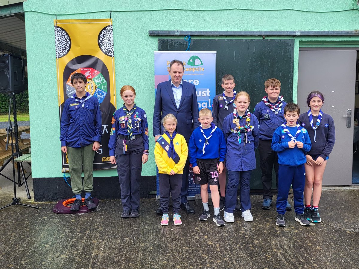 McConalogue's tweet image. Congratulations to Portlick Scout Campsite in Athlone on the launch of its Biodiversity Educational Programme this evening.
This is a wonderful initiative and one that will help the boys and girls who participate connect nature.