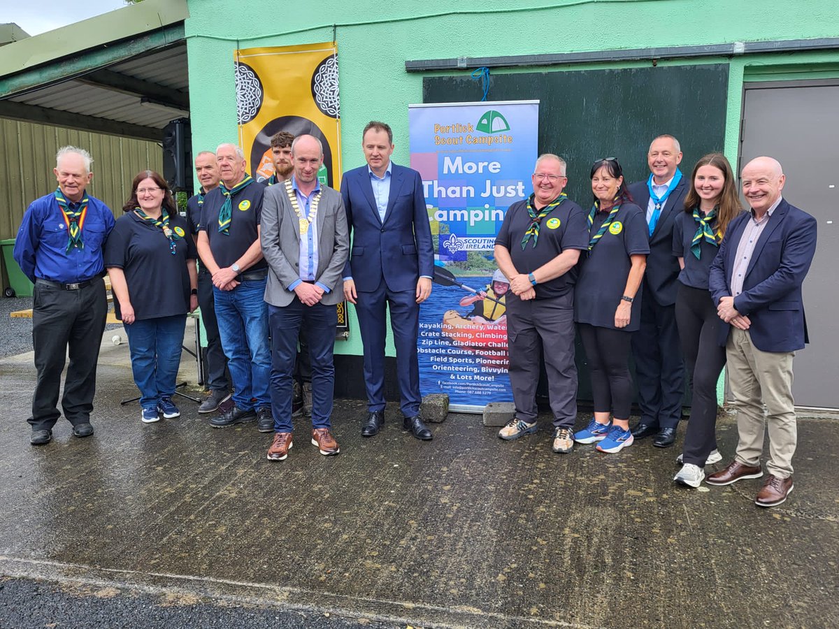 McConalogue's tweet image. Congratulations to Portlick Scout Campsite in Athlone on the launch of its Biodiversity Educational Programme this evening.
This is a wonderful initiative and one that will help the boys and girls who participate connect nature.