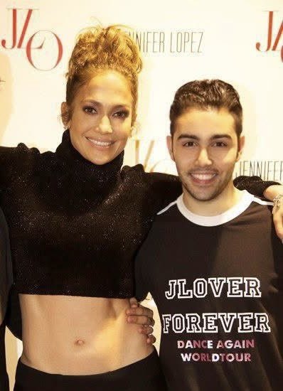 HauntedBySaturn's tweet image. Flying to Budapest for round two of #UpAllNight @JLo @Ladelsanto 😍 JLover since 1996. Throwback to 2012 at the Dance Again World Tour in London.