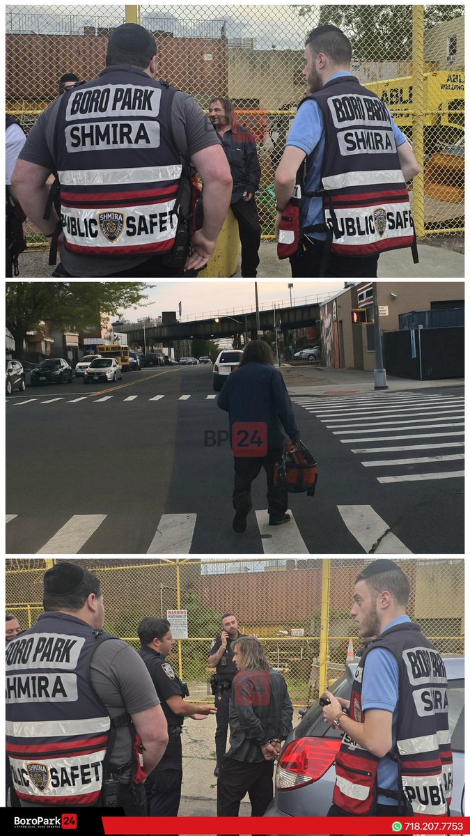 Boro Park 24 News (@boropark24) on Twitter photo A thief was caught stealing nearly $10,000 worth of construction tools in Boro Park. Thanks to the swift response of <a href="/Shmira/">Shmira Public Safety</a>, the suspect was apprehended and arrested by the NYPD. A thief was caught stealing nearly $10,000 worth of construction tools in Boro Park. Thanks to the swift response of <a href="/Shmira/">Shmira Public Safety</a>, the suspect was apprehended and arrested by the NYPD.