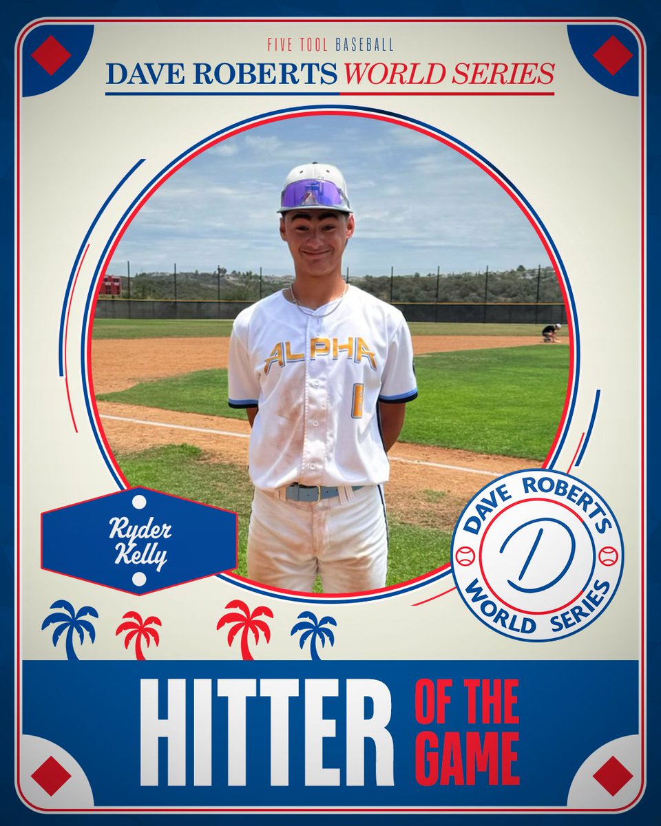 FiveToolCA's tweet photo. #DaveRobertsWS F: @Alpha_BSB 2026 3, Dallas Tigers Ahearne/Clay 0
PoG: @lj_pahang 5 IP, 9K, 0R, 3H
Hitter: @RyderKelly8 3-3, 2B https://t.co/7O7ive4Cum