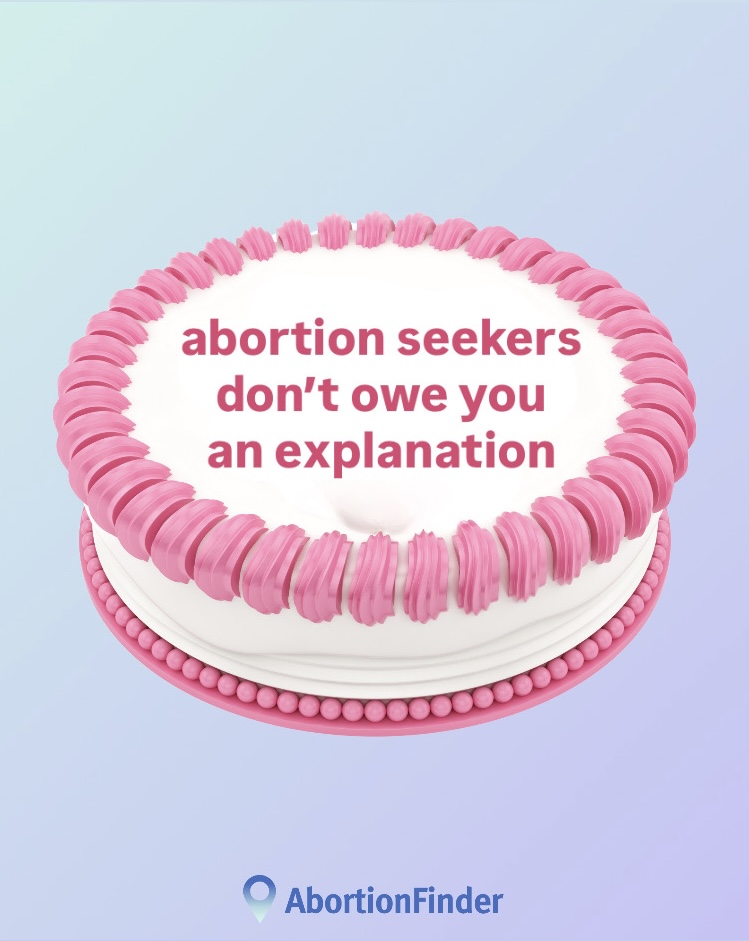 Abortion_Finder's tweet image. Because there's no hierarchy of reasons! #AbortionPositive