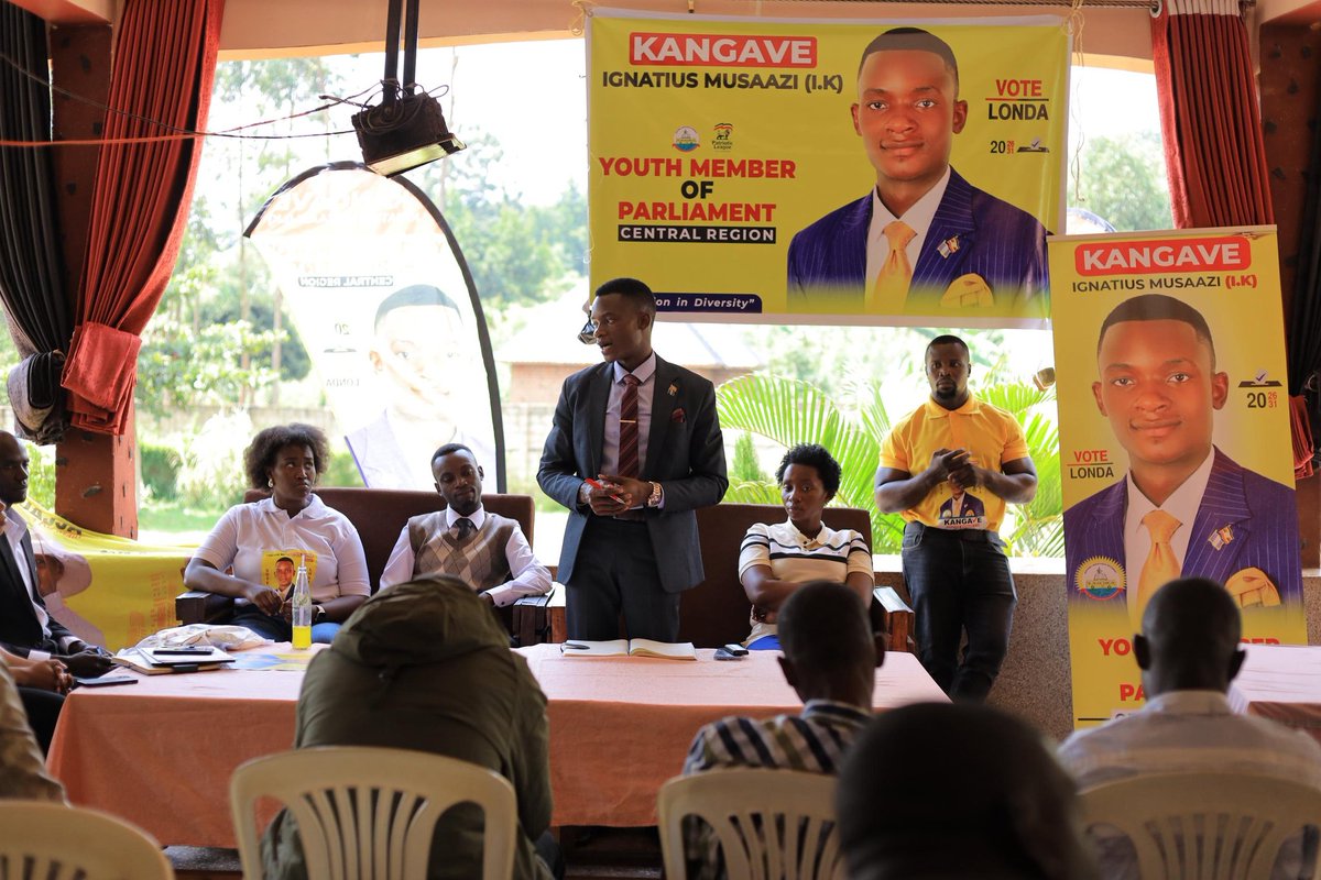 Ssendawula11664's tweet image. MEET THE NEXT YOUTH MP CENTRAL REGION, HON.IGNATIUS KANGAVE MUSAAZI