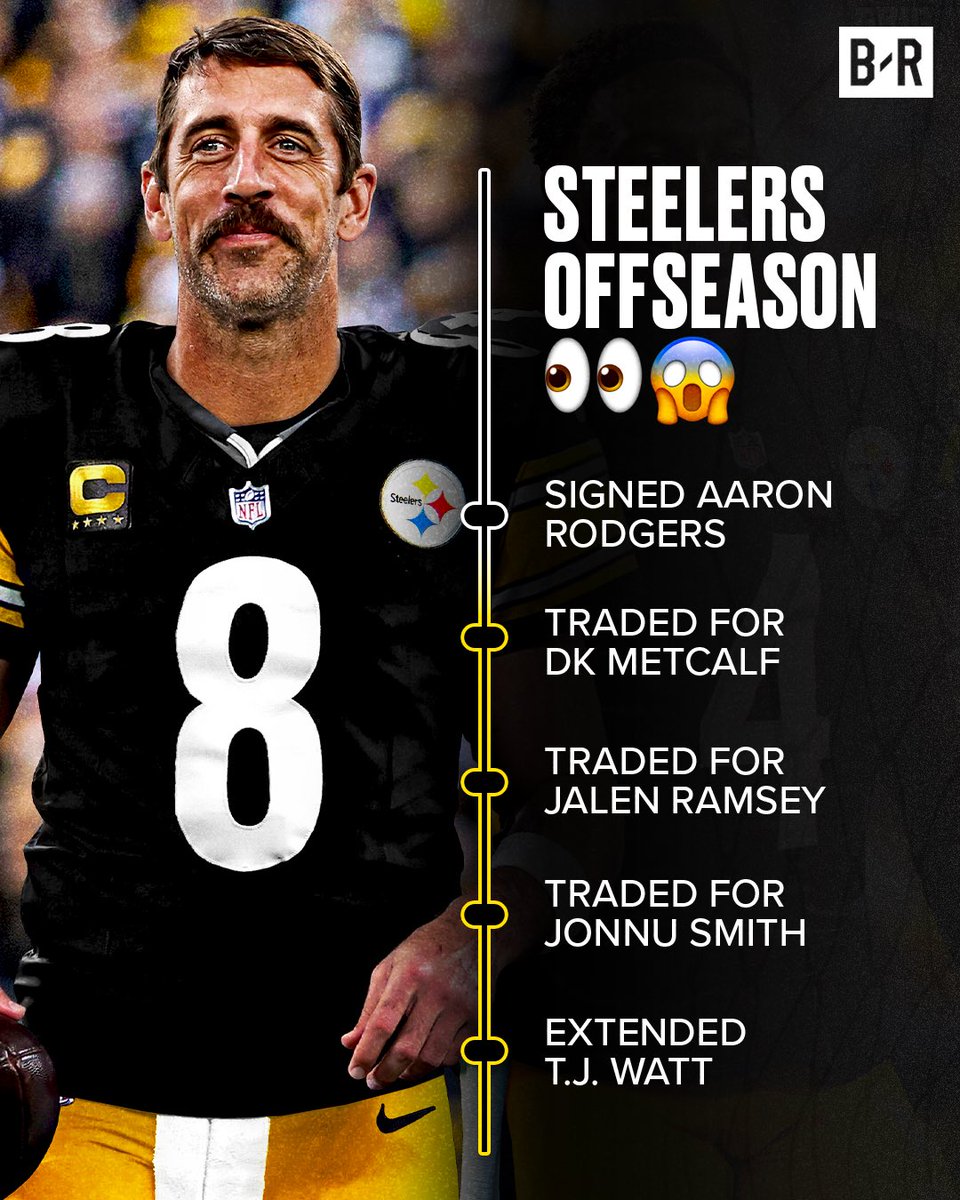 Steelers have re-vamped their team this offseason 🤯 

Can they make a title run? 👀