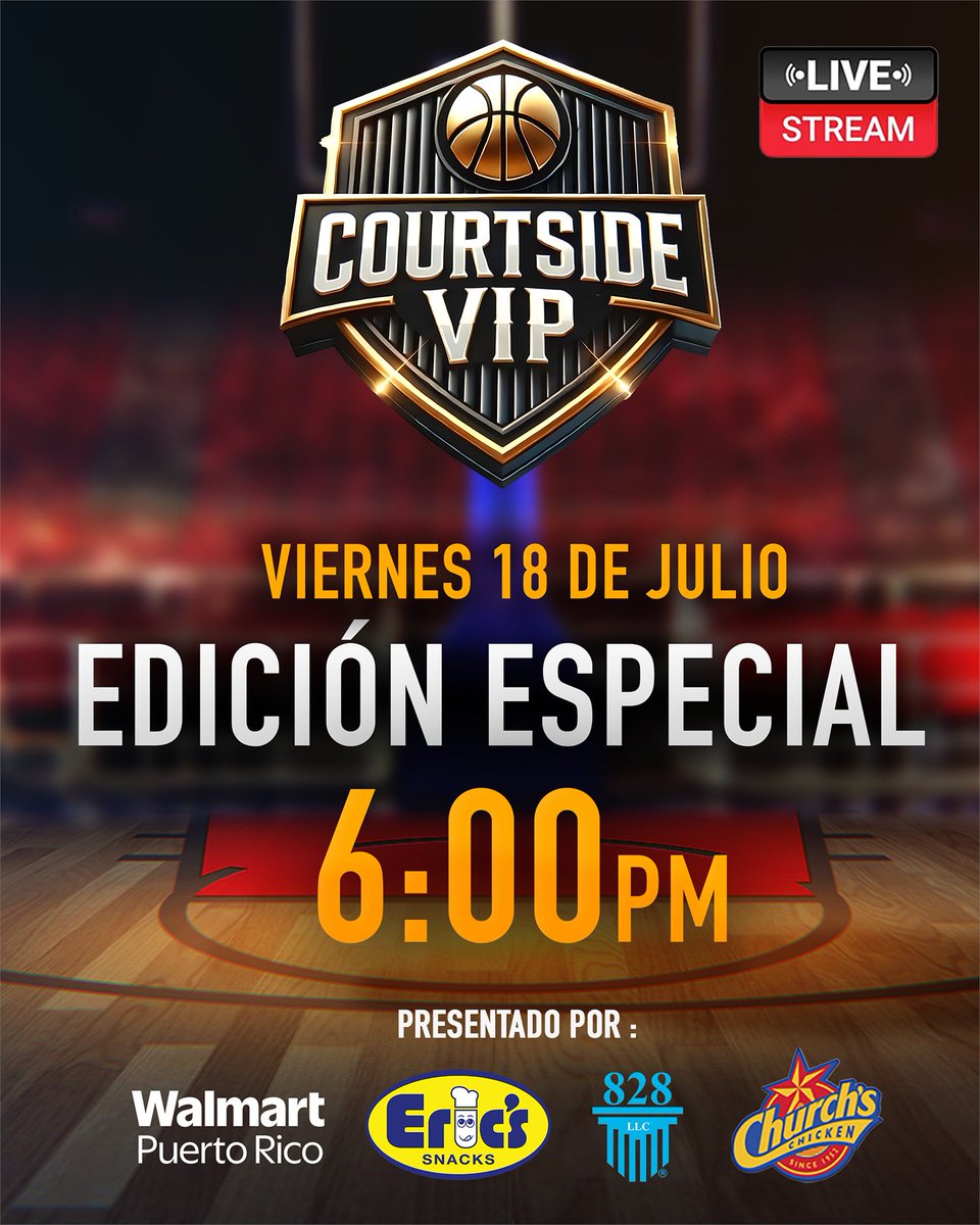 CourtsideVIP_PR's tweet photo. ¡Atención! Mañana a las 6:00PM EN VIVO en Courtside VIP tendremos una edición especial dedicada al análisis de las Series Finales de Conferencias. ¡No te lo pierdas!
#CourtsideVIP #BSNPR #baloncesto #LaLigaMasDura https://t.co/qTgeJIslq4