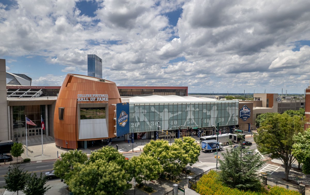 cfbhall's tweet image. Day 4 is a wrap—and we’re thankful to have hosted another unforgettable SEC Media Days at the @cfbhall.
College football is almost here. Let the countdown begin. #SECMD25 #CFBHALL #Atlanta
