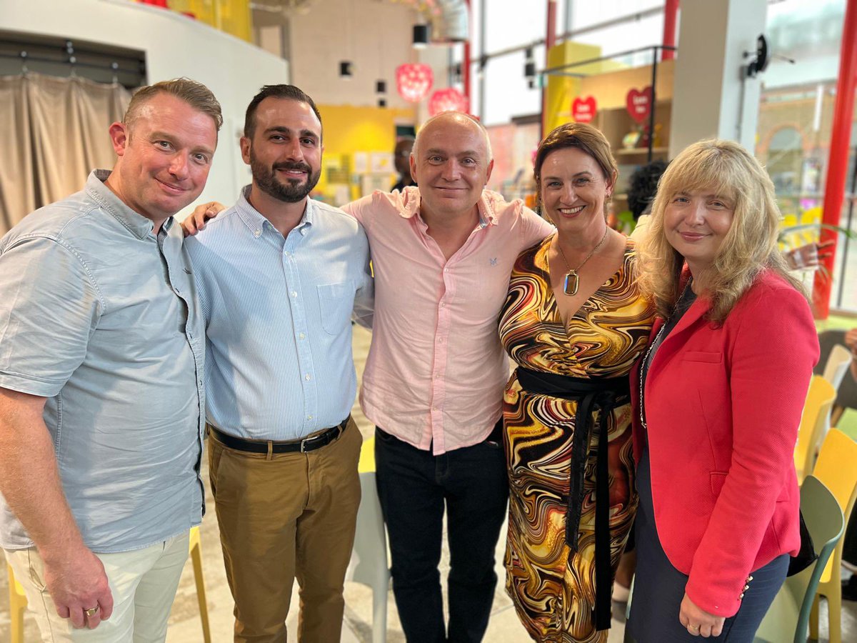 Delightful evening with the Love Your DoorStep Enfield team. Thanks to Emma Rigby and team for all they do in our community