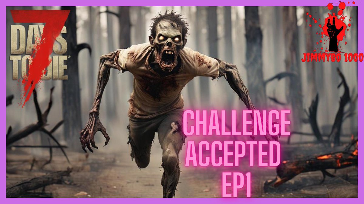 youtu.be/dbmXRZCKXkc started a new 7 days to die playthrough over on youtube, Challenge Accepted! lets see how long it takes me to complete EVERY challenge in the challenges tab ?