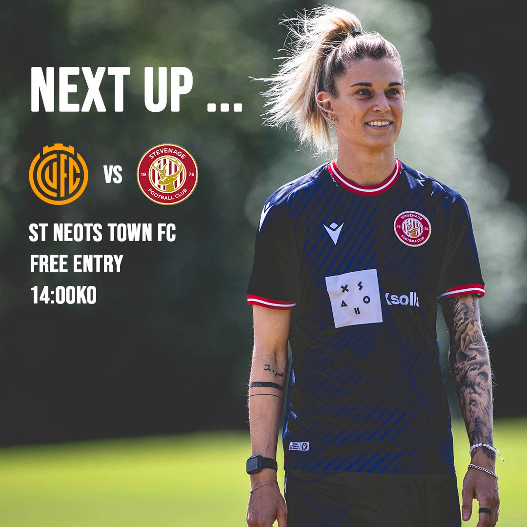 🔜 𝙉𝙚𝙭𝙩 𝙐𝙥 … pre-season proper begins on the road this Sunday (20 July), as we make the short distance to face Cambridge United in a now traditional friendly game 

#WeAreStevenage 🔴⚪️