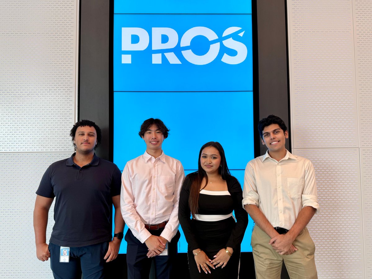 One of the most anticipated intern projects at PROS is our U.S. Intern Ideathon. A big congrats to Team Ai-Vengers for taking the win—and to all our interns for their creativity, collaboration, and innovative ideas.
 
Read more about the program on our Life at PROS blog: