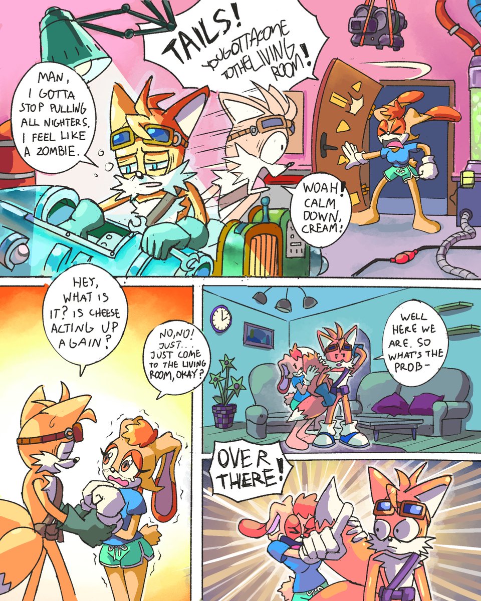 DoreFatum's tweet image. "No kill like OVERKILL!!"
#CreamTheRabbit #Tails #SonicAU #SonicTheHedgehog