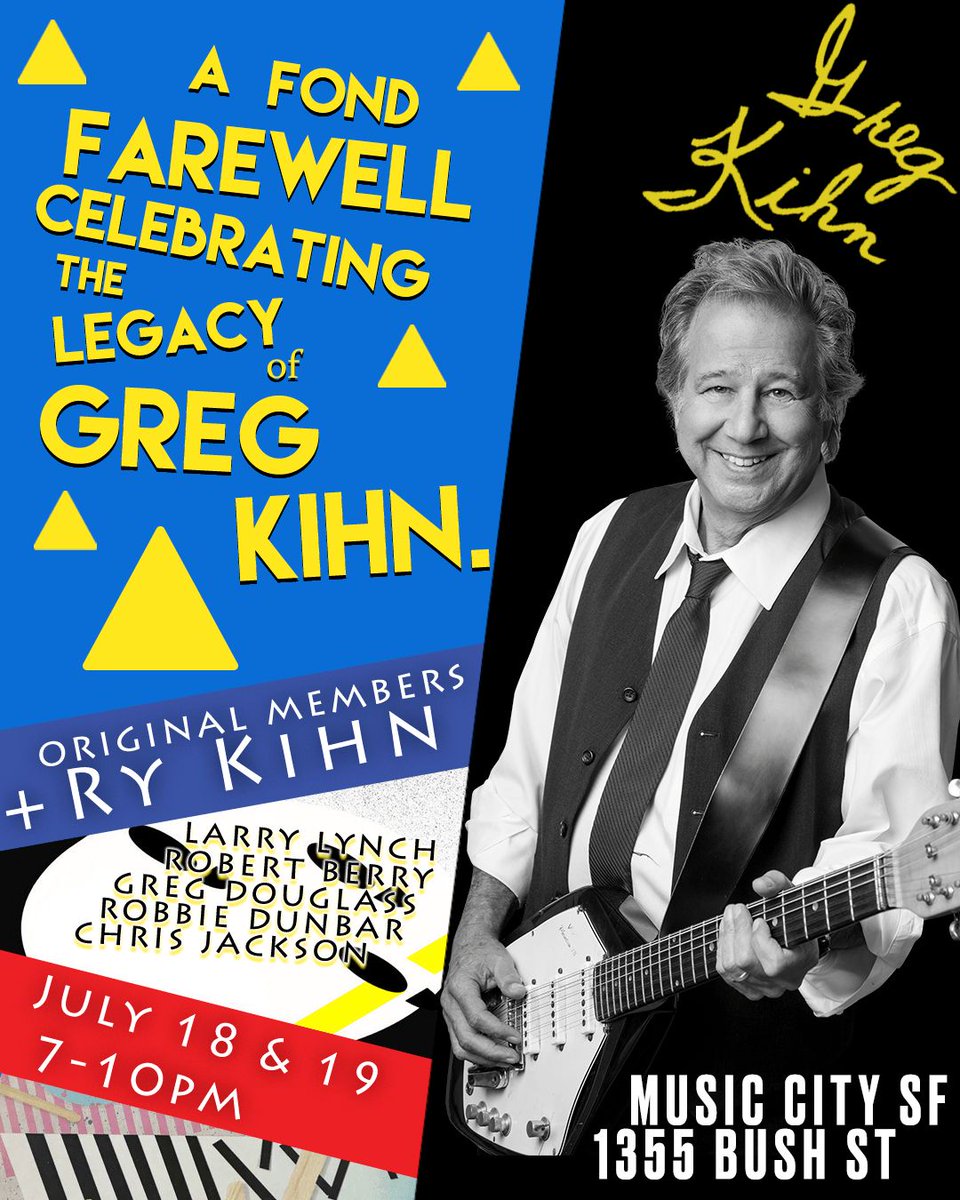 This Saturday!
We've got day two of celebrating the life and legacy of Greg Kihn!
We're happy to welcome back @sinistersoundsbooking bringing us @genghis_bong_band <a href="/thatbandsmoke/">Smoke</a> <a href="/malsongs/">MAL</a> and @sea_of_snakes_band

Finally, we have <a href="/dj/">Dorothy Jean Chang</a>.clave on stage 6 

See you at 1355 Bush St!