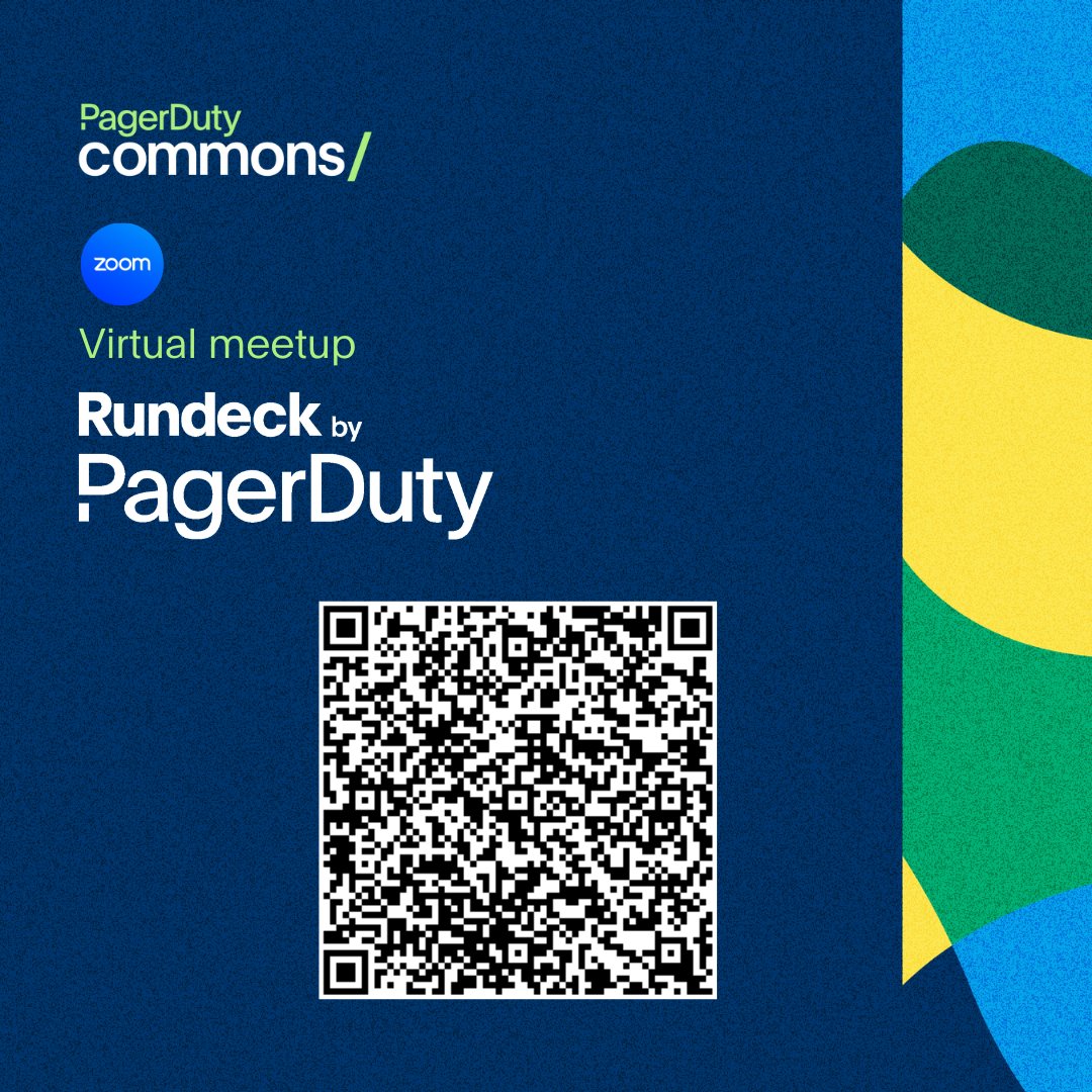 pagerduty's tweet image. 💌 You're invited to join us at our upcoming Rundeck by PagerDuty Meetup! This virtual event brings together Rundeck by PagerDuty enthusiasts and power users to share automation stories and use cases.
Pick your local chapter and register now ➡️ bit.ly/4eUbBMi