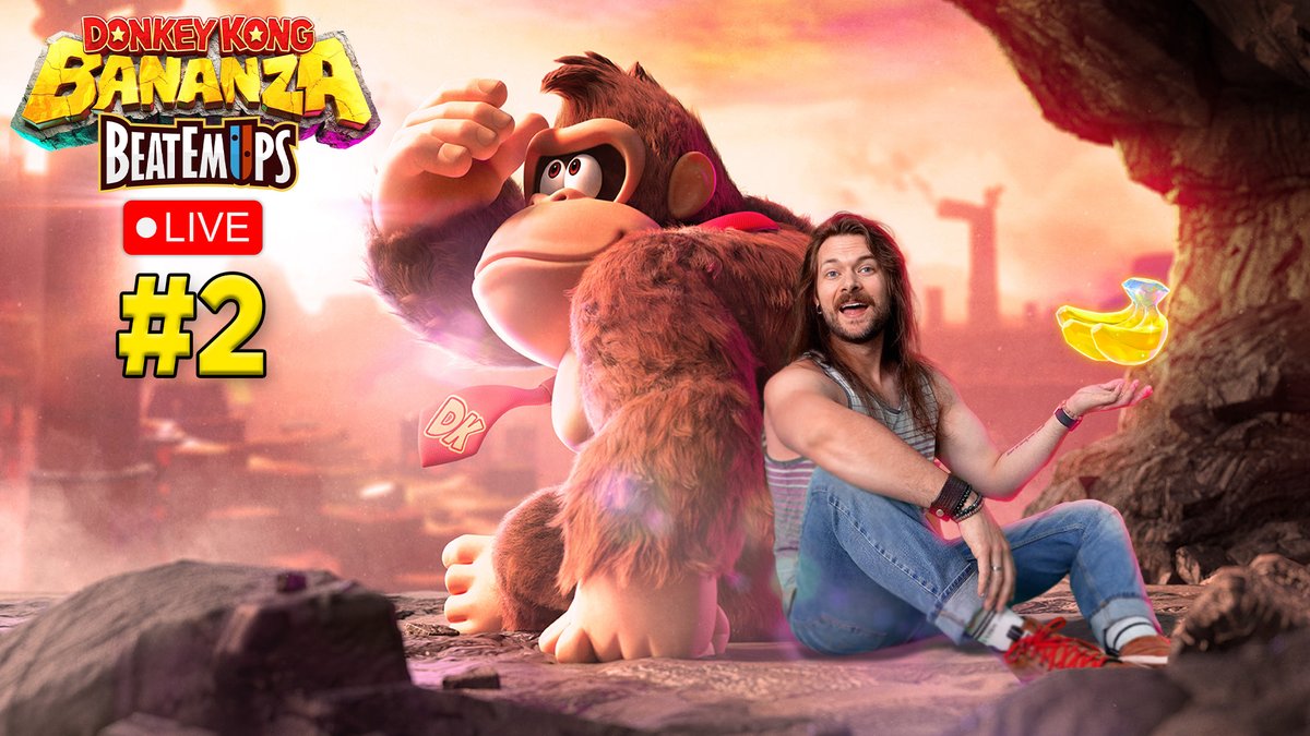 BeatemupsWood's tweet image. DONKEY KONG DAY 2 STARTS NOW! 🍌
YOUTUBE 🔴 youtube.com/live/BsI8G2zEH…
TWITCH 🟣 twitch.tv/beatemups