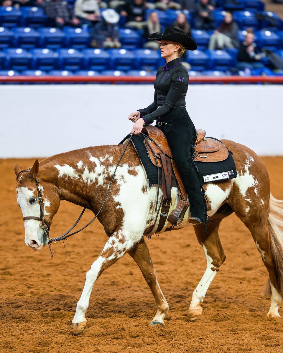 TCUWEquestrian's tweet image. Another week closer 😊