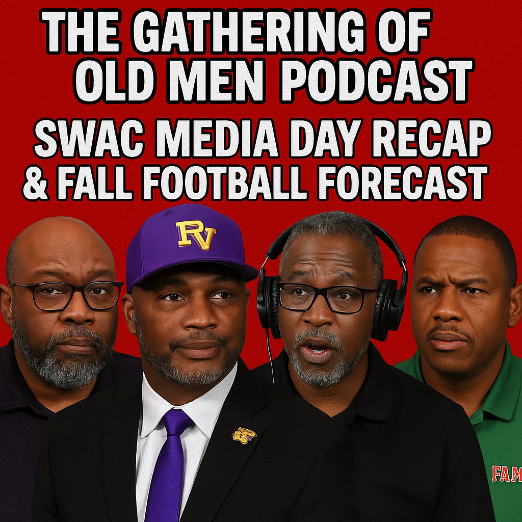 Fatmouth Sports Network (@fatmouthsports) on Twitter photo SWAC Media Day Reactions. We talk about the vibes, the standout moments, and reveal our favorite coach interview from the event — the one who kept it real, gave insight, and showed why he’s one to watch in 2025. youtube.com/live/Y5Mlk6dUA… <a href="/HBCU_OverDrive/">Doc Holliday</a> <a href="/KiddMcFly/">Lord Jamal S. Targaryen</a> SWAC Media Day Reactions. We talk about the vibes, the standout moments, and reveal our favorite coach interview from the event — the one who kept it real, gave insight, and showed why he’s one to watch in 2025. youtube.com/live/Y5Mlk6dUA… <a href="/HBCU_OverDrive/">Doc Holliday</a> <a href="/KiddMcFly/">Lord Jamal S. Targaryen</a>