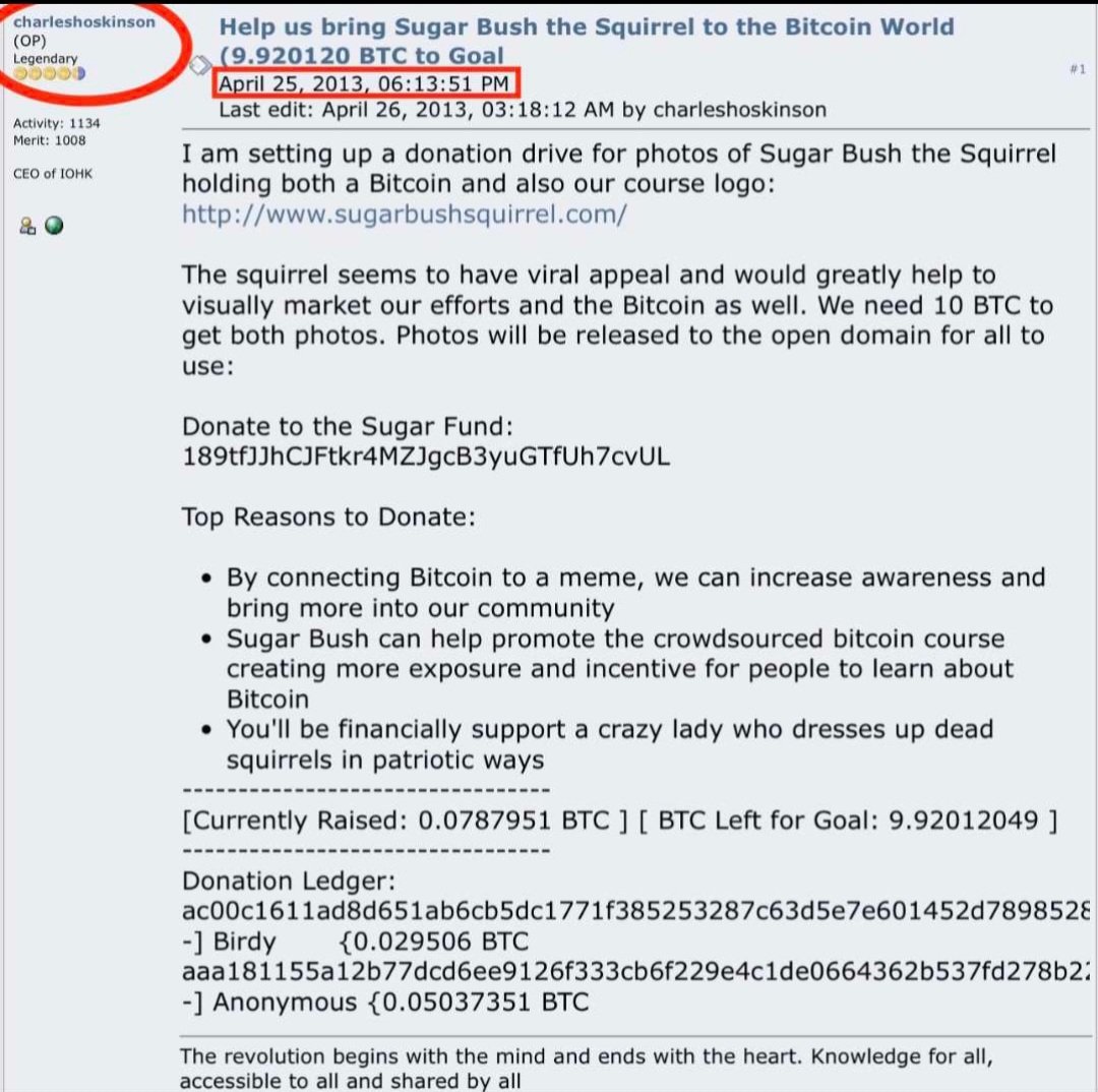 <a href="/SUGR_TOKEN/">SUGR</a> <a href="/IOHK_Charles/">Charles Hoskinson</a> He did imo, absolutely LEGENDARY STUFF. 🏆💯
$SUGR , first Memecoin Concept ever.