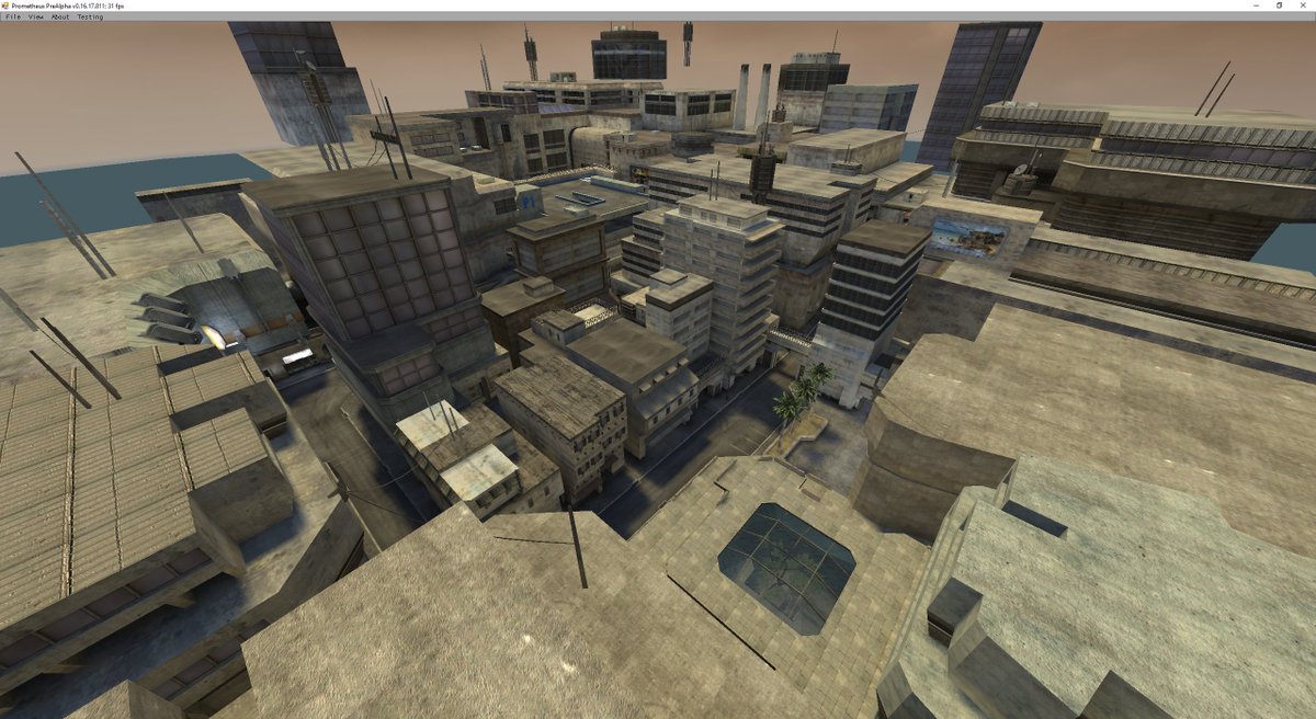 Grimdoomer's tweet image. A canary build of Prometheus is now available with support for converting MCC tags to Xbox. It's recommended you have some experience with the HEK tools to use it. Here's street sweeper after importing, the shader conversion process has come a long way since I started...