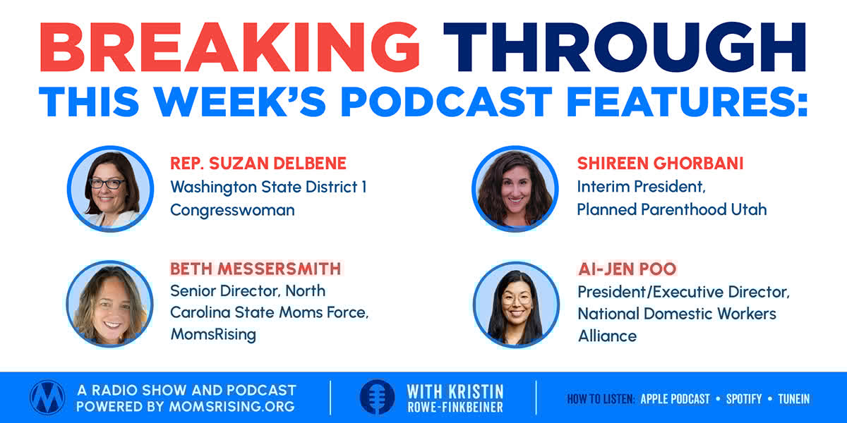 MomsRising's tweet image. 🎙️Devastating Big Bad Betrayal Budget impacts w/ @RepDelBene
🎙️Planned Parenthood's legal battle and win w/ @PPFA
🎙️North Carolina's grassroots victory w/ @MomsRising, @MamasConPoder
🎙️Families First nationwide activation on July 26 w/ @domesticworkers @caringacrossgen…
