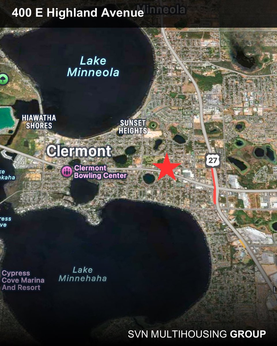 seanoldCRE's tweet photo. UNDER CONTRACT

Clermont Sands—37‑Unit Garden‑Style Multifamily at 400 E Highland Ave, Clermont, FL

I’m pleased to announce that Clermont Sands, a 37-unit USDA Section 515/521 garden-style multifamily community located at 400 E Highland Ave in Clermont, FL, is now under contract for $1.2 million with assurance debt.

🎯 Investment Highlights:
•Unit Mix & Size: 18×1BR & 18×2BR units, ~752–1,072 SF totaling ~28,725 SF on 3.8 acres   

•Construction & Amenities: Built in 1985 (renovated 1994), concrete masonry, smoke‑free, high‑speed internet, surface parking

•Assisted Housing Program: USDA-backed with rental assistance, stable income, low turnover; rent lists likely long  

•Value‑Add Upside: Rent resets for non-assisted units, modest capex to rejuvenate buildings and landscaping, convert storage to income‑producing use

•Market Fundamentals: Clermont is a high-growth submarket in Lake County, amenities and demographics support long-term rent growth