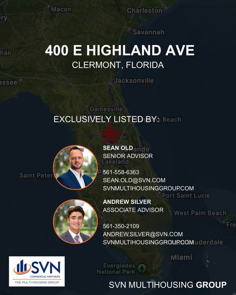 seanoldCRE's tweet photo. UNDER CONTRACT

Clermont Sands—37‑Unit Garden‑Style Multifamily at 400 E Highland Ave, Clermont, FL

I’m pleased to announce that Clermont Sands, a 37-unit USDA Section 515/521 garden-style multifamily community located at 400 E Highland Ave in Clermont, FL, is now under contract for $1.2 million with assurance debt.

🎯 Investment Highlights:
•Unit Mix & Size: 18×1BR & 18×2BR units, ~752–1,072 SF totaling ~28,725 SF on 3.8 acres   

•Construction & Amenities: Built in 1985 (renovated 1994), concrete masonry, smoke‑free, high‑speed internet, surface parking

•Assisted Housing Program: USDA-backed with rental assistance, stable income, low turnover; rent lists likely long  

•Value‑Add Upside: Rent resets for non-assisted units, modest capex to rejuvenate buildings and landscaping, convert storage to income‑producing use

•Market Fundamentals: Clermont is a high-growth submarket in Lake County, amenities and demographics support long-term rent growth