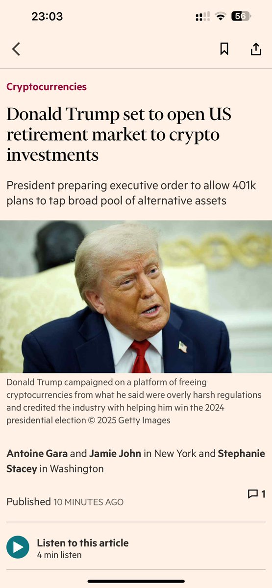 From the <a href="/FT/">Financial Times</a> 👀👀👀
Guys - this bull run might never end…