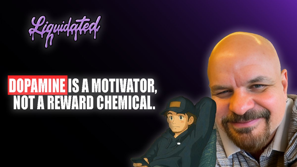 LiquidatedShow's tweet image. Episode 16 of Liquidated is now live on YouTube 🎙️
Dr. Gaetano Vaccaro & @buyerofponzi dive into trading addiction, dopamine, risk, and the mental side of the crypto grind.
This one goes deep.
📺 Watch here: youtu.be/sXsRM1fAxR4
#LiquidatedShow #CryptoPodcast…