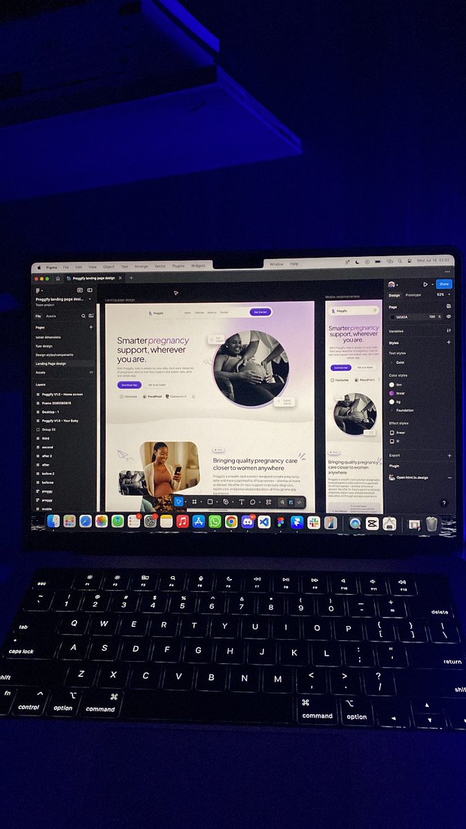And it’s live!

Website design -done by me🙂‍↔️

preggify.com