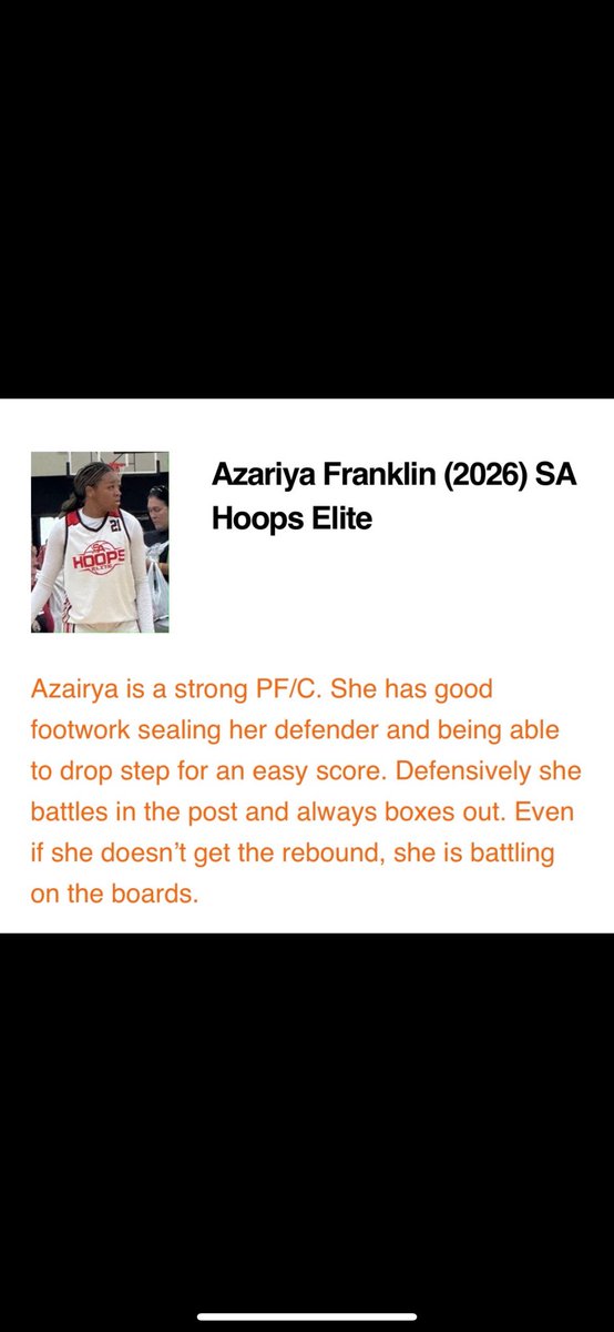 Azariya (@zarithehooper) on Twitter photo Thank you <a href="/NE2KHoops/">NE2KHoops</a> for the write up at the <a href="/TFNsRun4Roses/">TFN's Run 4 Roses</a> tournament 🙏🏽 . <a href="/SAHoopsElite/">SA Hoops Elite</a> Thank you <a href="/NE2KHoops/">NE2KHoops</a> for the write up at the <a href="/TFNsRun4Roses/">TFN's Run 4 Roses</a> tournament 🙏🏽 . <a href="/SAHoopsElite/">SA Hoops Elite</a>