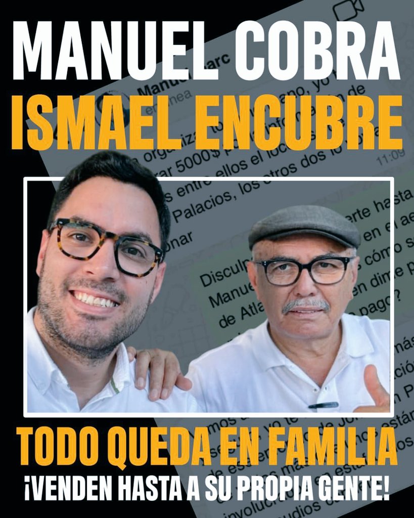 <a href="/4F_Mamba/">Mamba Negra</a> <a href="/ManuelGGM/">Manuel García</a> Tremendas prendas, los dos son de lo peor, de tal palo tal hijo igualito jajaja 🤡🤡💩
#JonatanYManuelBandidos