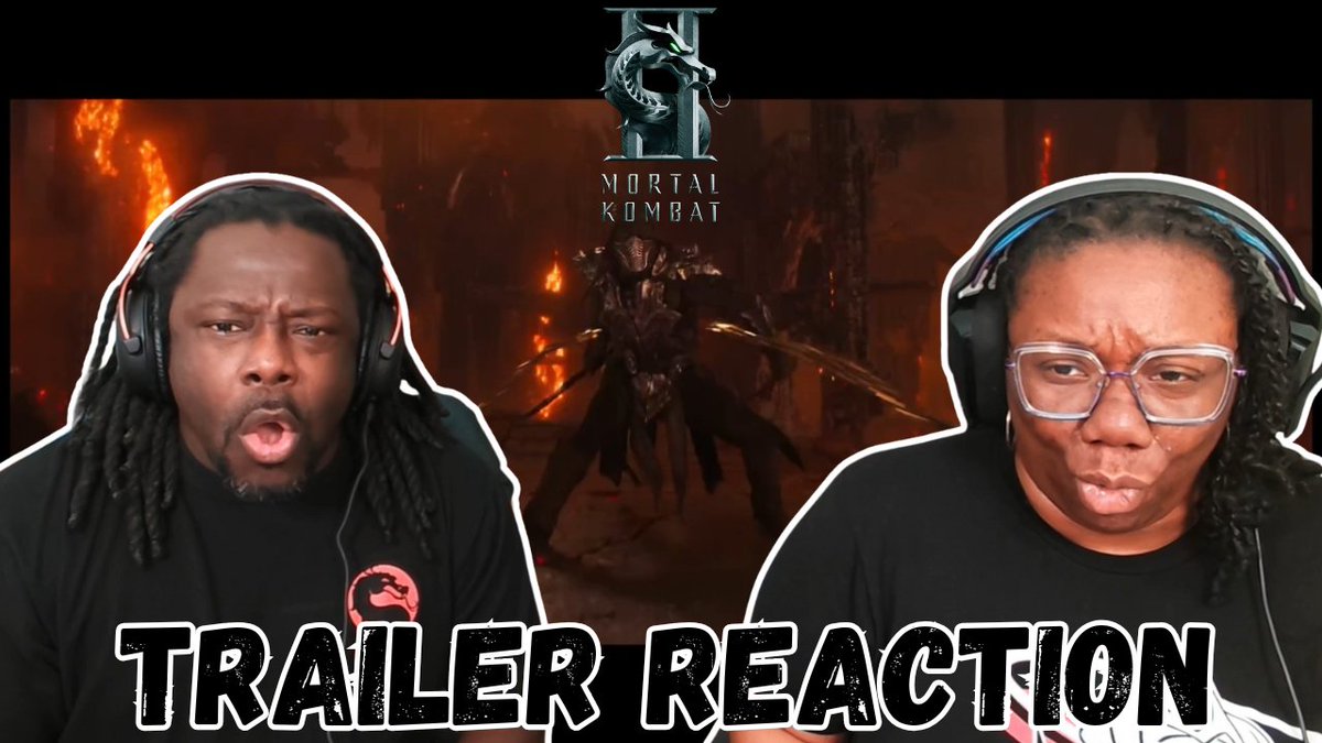 Married2TheReal's tweet image. Mortal Kombat II | Official Trailer | Reaction youtu.be/GT9LYeLKgOM?si… via @YouTube