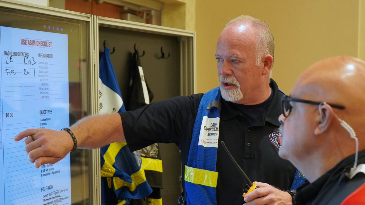 OSBI (@osbi_ok) on Twitter photo This week, the OSBI participated in the <a href="/C3NCIER/">C3 Pathways / NCIER</a> Active Shooter Incident Management course. Law enforcement agencies from across the Oklahoma City metro learned various techniques when responding to active shooter incidents.
#OSBI #OneTeamOneMission This week, the OSBI participated in the <a href="/C3NCIER/">C3 Pathways / NCIER</a> Active Shooter Incident Management course. Law enforcement agencies from across the Oklahoma City metro learned various techniques when responding to active shooter incidents.
#OSBI #OneTeamOneMission