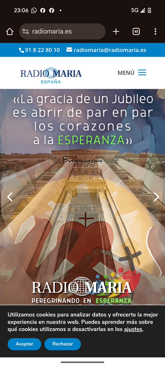 derechoavivir's tweet image. Me entrevistan en un ratito a las 12 en Radio María!
Podéis escuchar a través del canal de Youtube Radio María España, desde la aplicación o a través de la página Web!