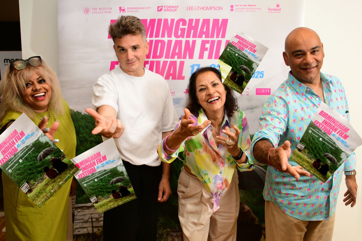 Catch the Birmingham Indian Film Festival 2025 while you can.

Head of <a href="/weLoveBIFF/">BhamIndianFilmFest</a> <a href="/dharmesh_rajput/">Dharmesh Rajput</a> with the help of <a href="/lararatnaraja/">Lara Ratnaraja</a>  and <a href="/AnitaBhalla/">Anita Bhalla</a>  welcome film fans to <a href="/mac_birmingham/">Midlands Arts Centre (MAC)</a>  for the launch of the 11th annual Birmingham Indian Film Festival.

#WeLoveBIFF