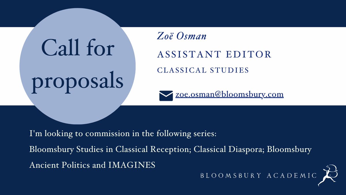 BloomsburyClass's tweet image. At the Celtic Conference in Classics this week? Our Assistant Editor, Zo毛 Osman, will be there to chat through your book ideas and questions. #CCC2025