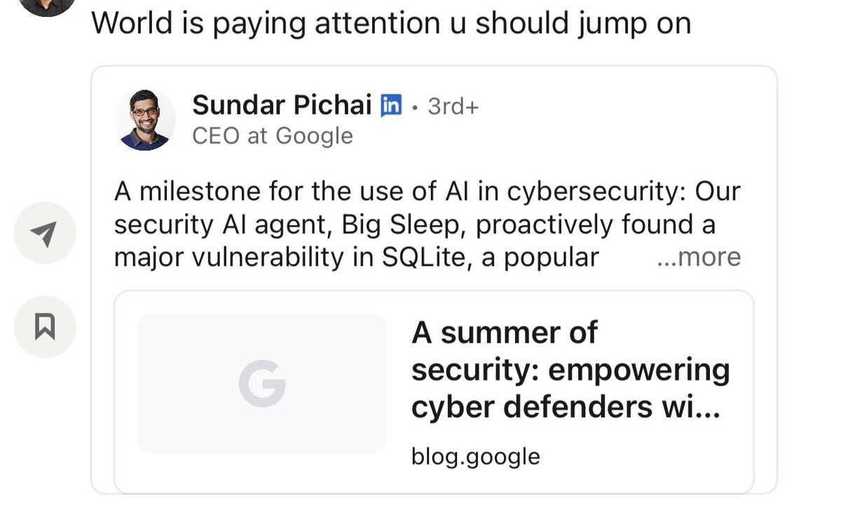 arxhish's tweet photo. Playing to where the puck will be at in 5 years, not where the puck is at now. Agentic AI spending will be at $155B by 2030 according to BoFA. The global cybersecurity market is projected to reach $500.70B by 2030. We’re early but worth paying attention to. DM if curious / interested.  https://t.co/qipulT5e6h