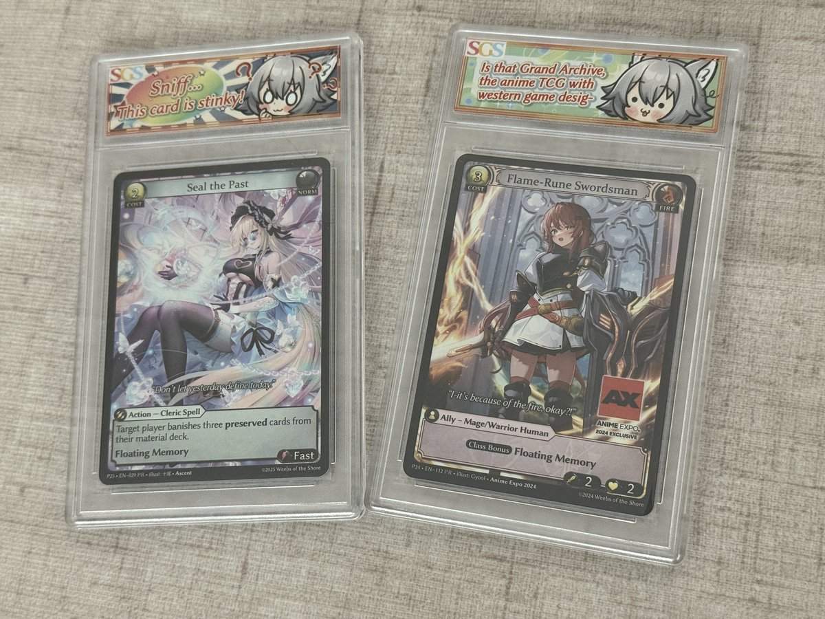 Did you know that I wrote all the Silvie Grading Service labels? ✨
We did our best to try make them fun regardless of if it was good or bad! 🤭 

Show me your favorite combination!  👀