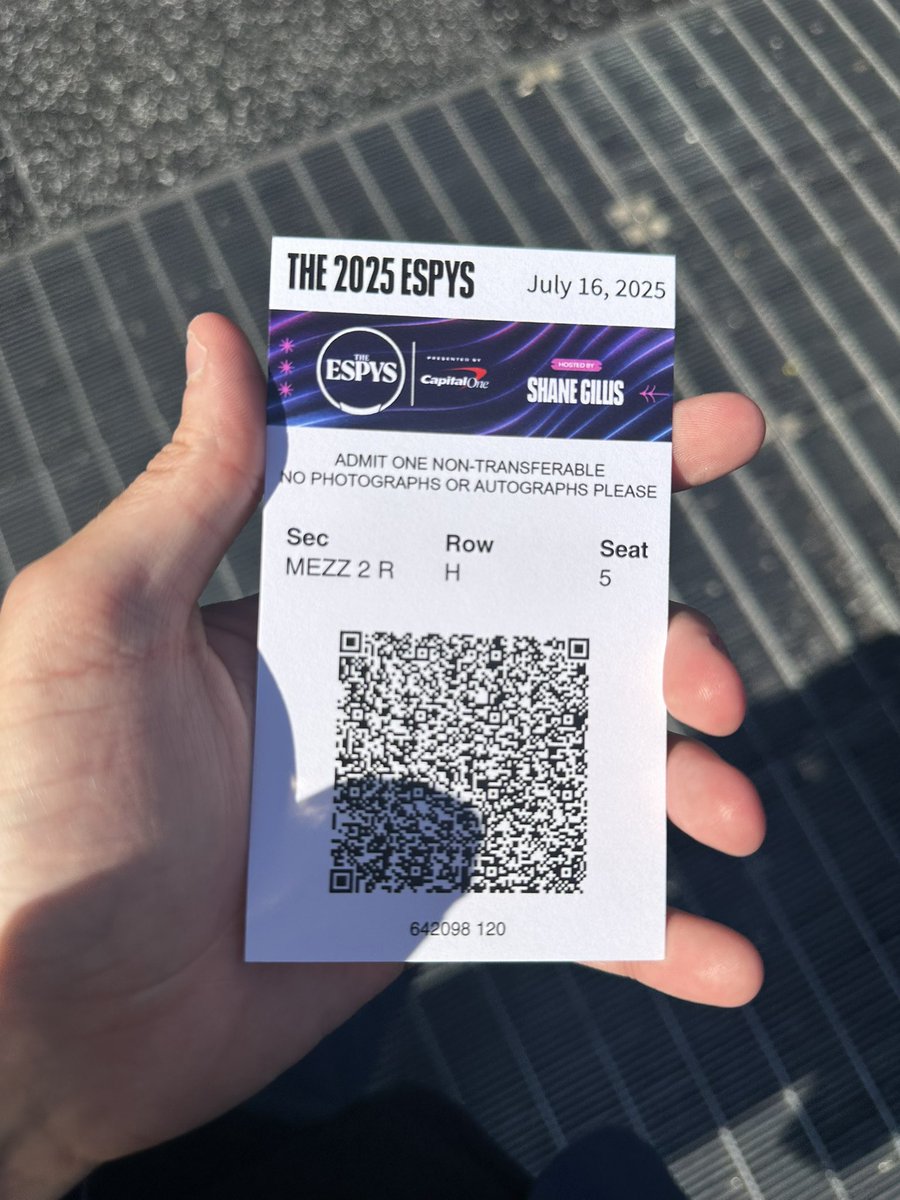 CadeBuffalow's tweet image. #ESPYS ⭐️
